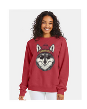 Load image into Gallery viewer, KC Football cute wolf crewneck sweatshirt