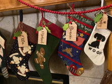 Load image into Gallery viewer, Laser wooden tags (block fonts)