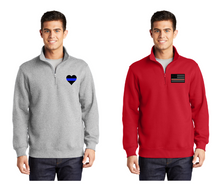 Load image into Gallery viewer, First Responder Embroidered Sport-Tek® 1/4-Zip Sweatshirt ST253