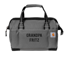 Load image into Gallery viewer, Carhartt® Foundry Series 14” Tool Bag with personalization