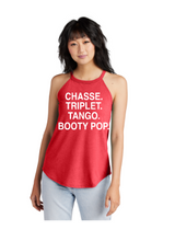 Load image into Gallery viewer, CHASSE TRIPLET TANGO BOOTY POP ROCKER TANK
