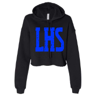 Load image into Gallery viewer, CUSTOM DISTRESSED OVERSIZED NUMBERS/LETTERS BELLA CANVAS CROP HOODIE