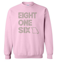 Load image into Gallery viewer, Eight One Six Missouri Tee & Crewneck – Muted Olive Green