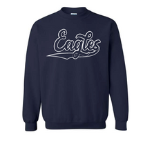 Load image into Gallery viewer, Custom Athletic script with tail Crewneck