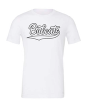 Load image into Gallery viewer, Custom Athletic script with tail tee shirt Youth version