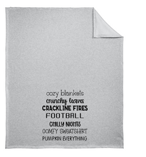 Load image into Gallery viewer, Fall Sweatshirt Blanket β Cozy Autumn Vibes