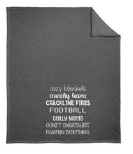 Load image into Gallery viewer, Fall Sweatshirt Blanket β Cozy Autumn Vibes