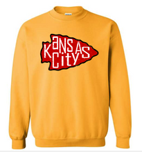 Load image into Gallery viewer, KANSAS CITY DISTRESSED ARROWHEAD