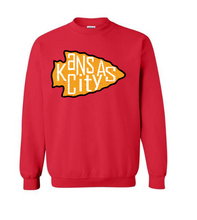 Load image into Gallery viewer, KANSAS CITY DISTRESSED ARROWHEAD