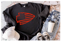 Load image into Gallery viewer, ARROWHEAD USA FLAG DISTRESSED