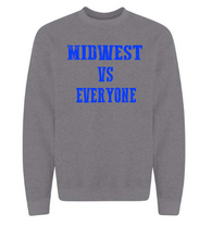 Load image into Gallery viewer, Midwest VS Everybody tee and Crewneck sweatshirt