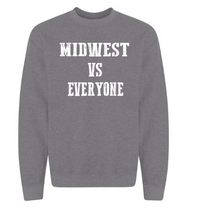 Load image into Gallery viewer, Midwest VS Everybody tee and Crewneck sweatshirt