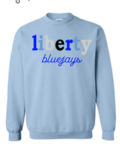 Load image into Gallery viewer, liberty bluejays multi color embroidery YOUTH
