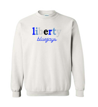 Load image into Gallery viewer, liberty bluejays multi color embroidery YOUTH