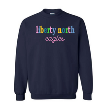 Load image into Gallery viewer, liberty north eagles multi color embroidery YOUTH