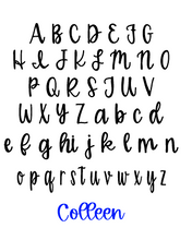 Load image into Gallery viewer, Laser wooden tags (script fonts)