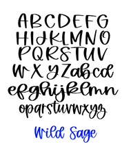 Load image into Gallery viewer, Laser wooden tags (script fonts)