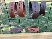 Load image into Gallery viewer, Custom Laser Engraved Bracelets