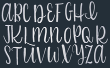 Load image into Gallery viewer, Embroidered initials American Apparel initial crewneck sweatshirt