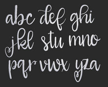 Load image into Gallery viewer, Embroidered initials American Apparel initial crewneck sweatshirt