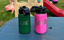 Load image into Gallery viewer, Custom Laser Engraved Polar Camel 12 oz Miniature Water Bottle