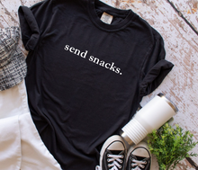 Load image into Gallery viewer, send snacks. - Adult short sleeve shirt