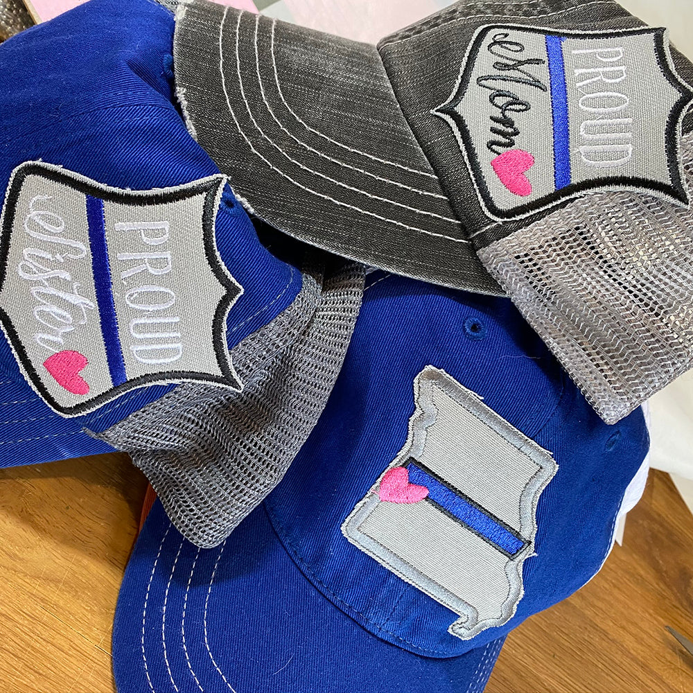 Custom Baseball Mom Number Patch Hat