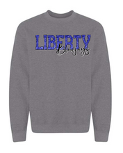 Load image into Gallery viewer, Liberty Bluejays Sweatshirt with faux sequins
