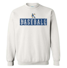 Load image into Gallery viewer, KC BASEBALL BAR DISTRESSED adult sizes
