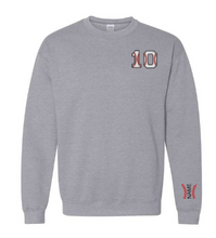 Load image into Gallery viewer, Baseball personalized sweatshirt
