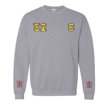 Load image into Gallery viewer, Double Player personalized sweatshirt
