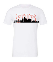 Load image into Gallery viewer, 816 Skyline Tee – Kansas City Pride
