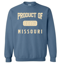 Load image into Gallery viewer, Product of 816 Missouri Tee – Distressed Logo Edition
