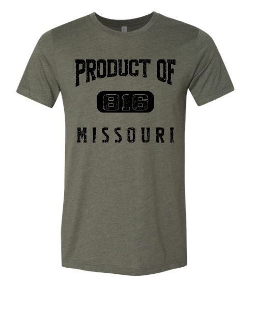 Product of 816 Missouri Tee – Distressed Logo Edition