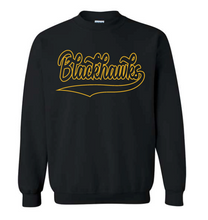 Load image into Gallery viewer, Custom Athletic script with tail Crewneck Youth version
