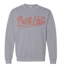 Load image into Gallery viewer, Custom Athletic script with tail Crewneck Youth version
