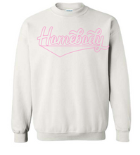 Load image into Gallery viewer, Custom Athletic script with tail Crewneck Youth version
