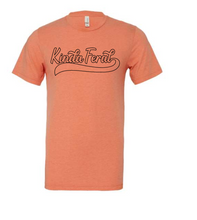 Load image into Gallery viewer, Custom Athletic script with tail tee shirt
