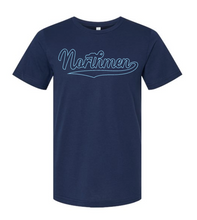 Load image into Gallery viewer, Custom Athletic script with tail tee shirt
