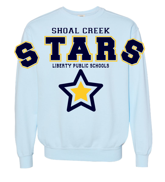 SHOAL CREEK STARS ADULT OVERSIZED PRINT