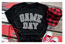 Load image into Gallery viewer, GAME DAY (CHECKS) TEE SHIRT
