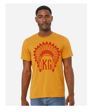 Load image into Gallery viewer, KC distressed headdress
