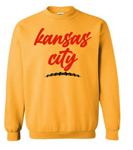 Load image into Gallery viewer, Kansas City with football laces
