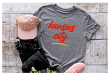 Load image into Gallery viewer, Kansas City with football laces
