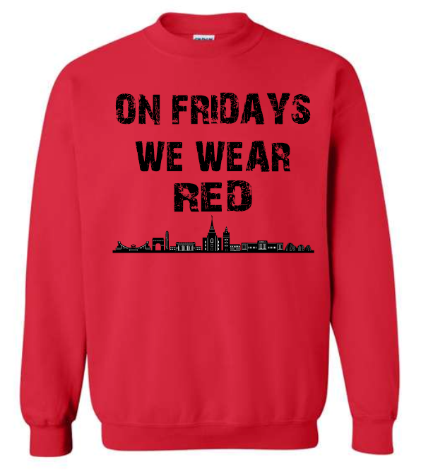 On Fridays we wear RED