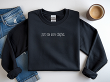 Load image into Gallery viewer, just one more chapter. - Adult Crewneck
