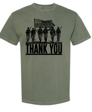Load image into Gallery viewer, thank you military  comfort colors
