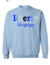 Load image into Gallery viewer, liberty bluejays multi color embroidery YOUTH
