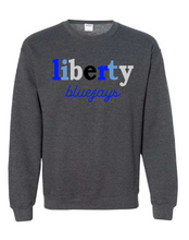 Load image into Gallery viewer, liberty bluejays multi color embroidery YOUTH
