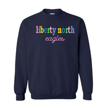 Load image into Gallery viewer, liberty north eagles multi color embroidery YOUTH
